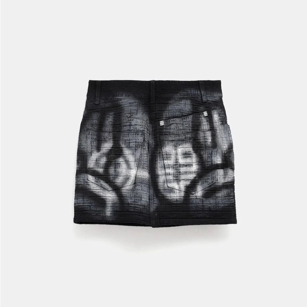 Givenchy Monogram Mini Skirt - Picture 3 of 8
